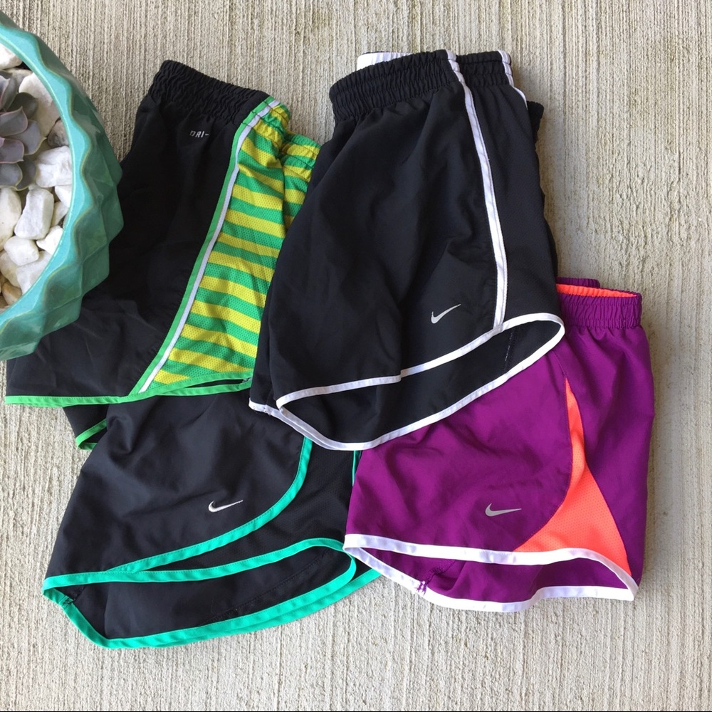 Nike shorts Bundle x4. Size XS, S, & M